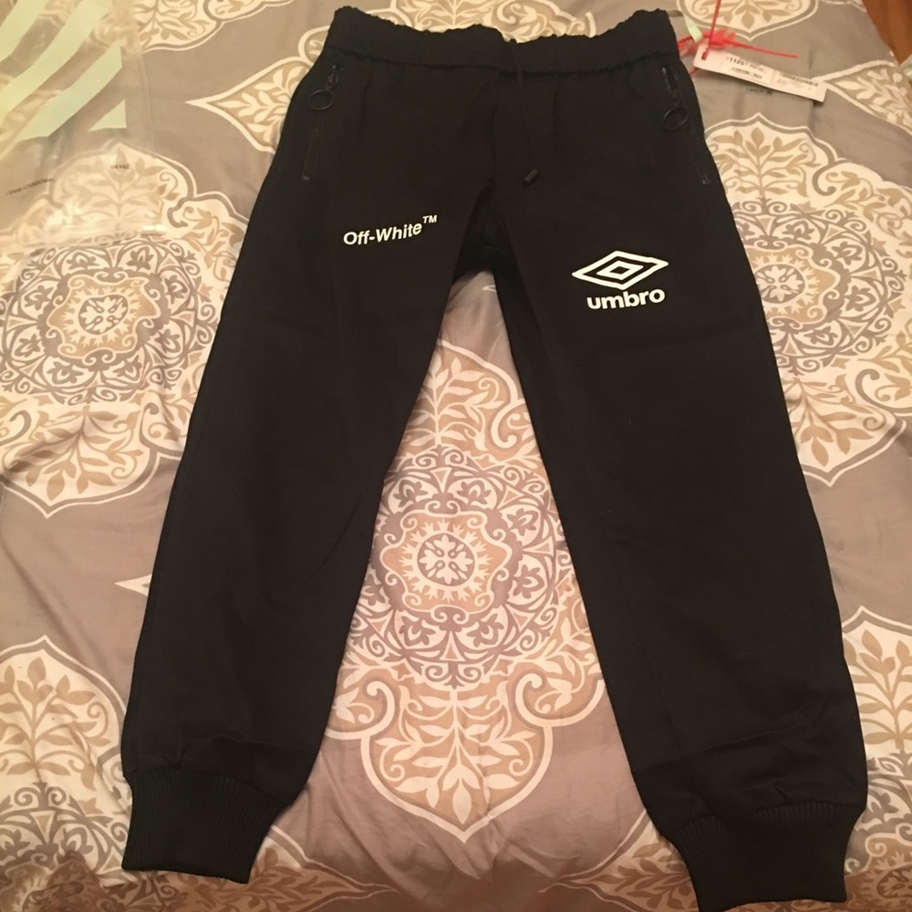 BLACK MENS PANTS by OFF-WHITE